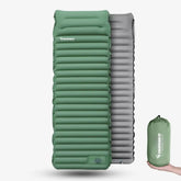 GreenCloud UltraComfort Sleeping Pad: Where Luxury Meets Adventure™ (Limited Stock)