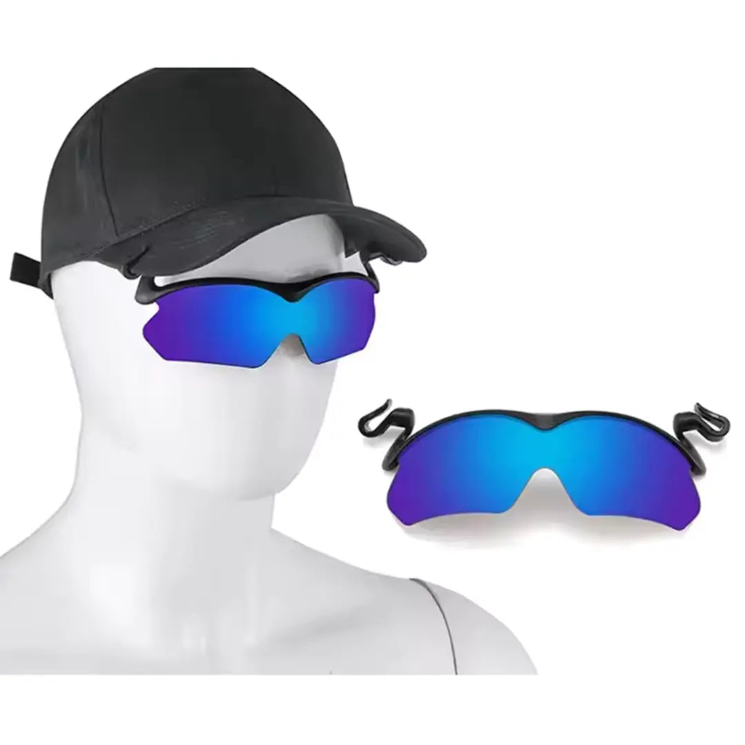 New Polarized Clip Cap Sunglasses - Eye Protection for Outdoor Adventures