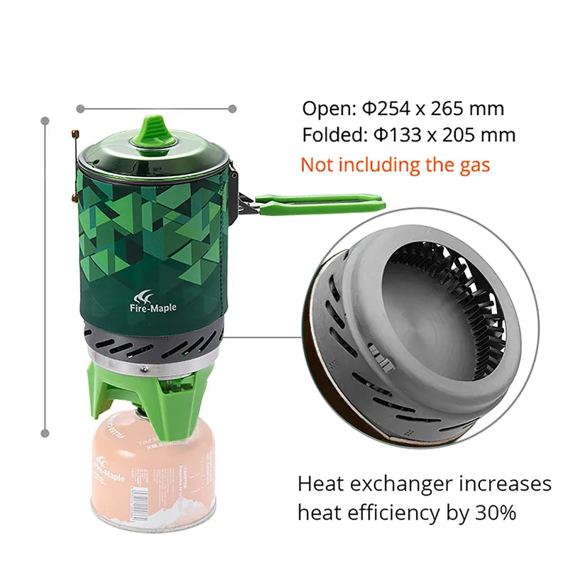 Fire Maple X2: Tourist Gas Cooking Portable System