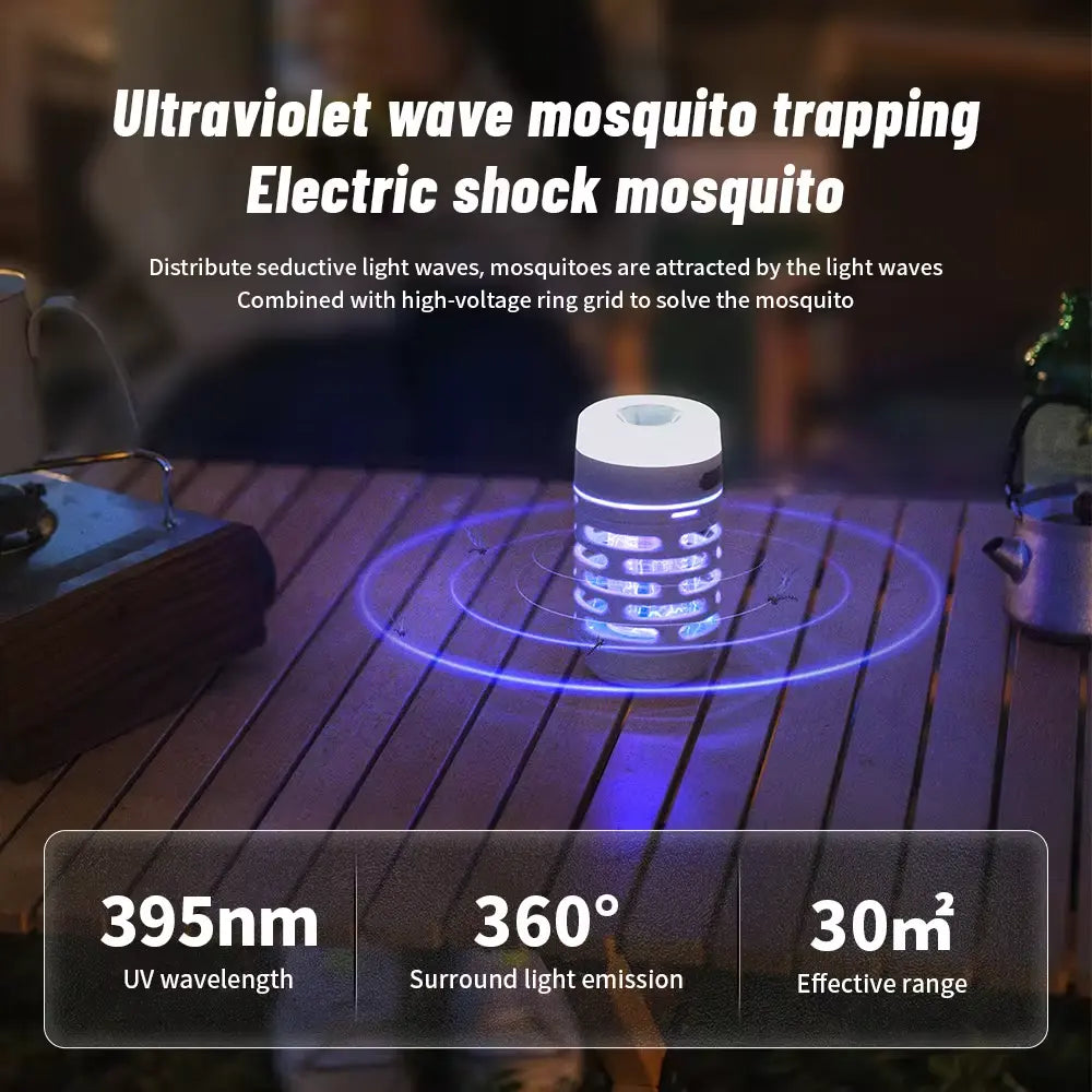 Rechargeable Camping Lantern & Mosquito Repellent