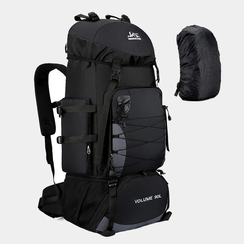 Mochila de viagem de aventura 90L – sua melhor companheira para exploração ao ar livre!