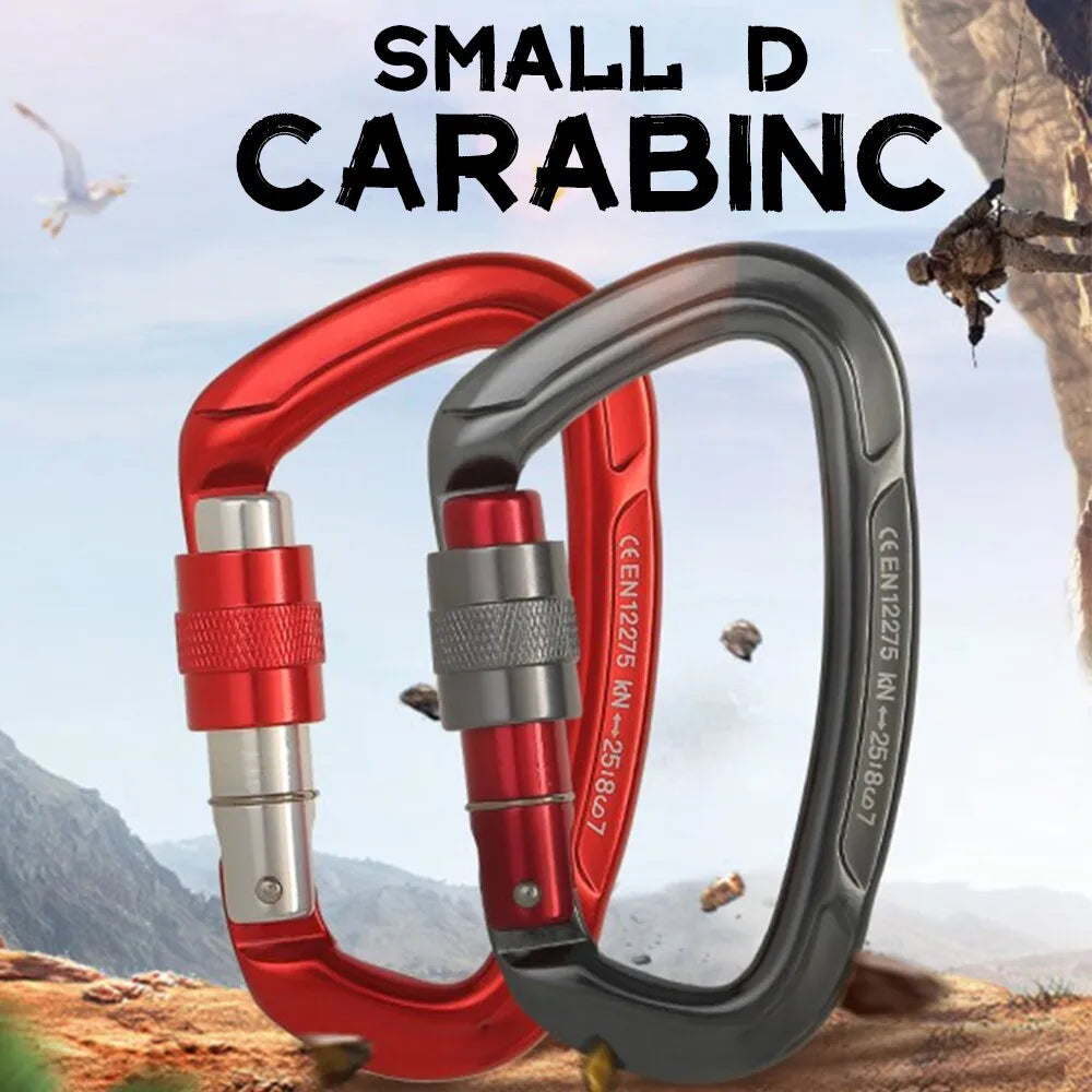 Carabiner Safety Buckle for Camping, Climbing, Hammock and more