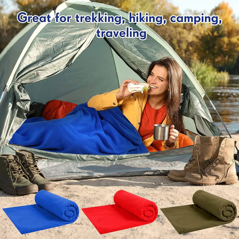 Ultra-Light Fleece Warm Sleeping Bag Liner