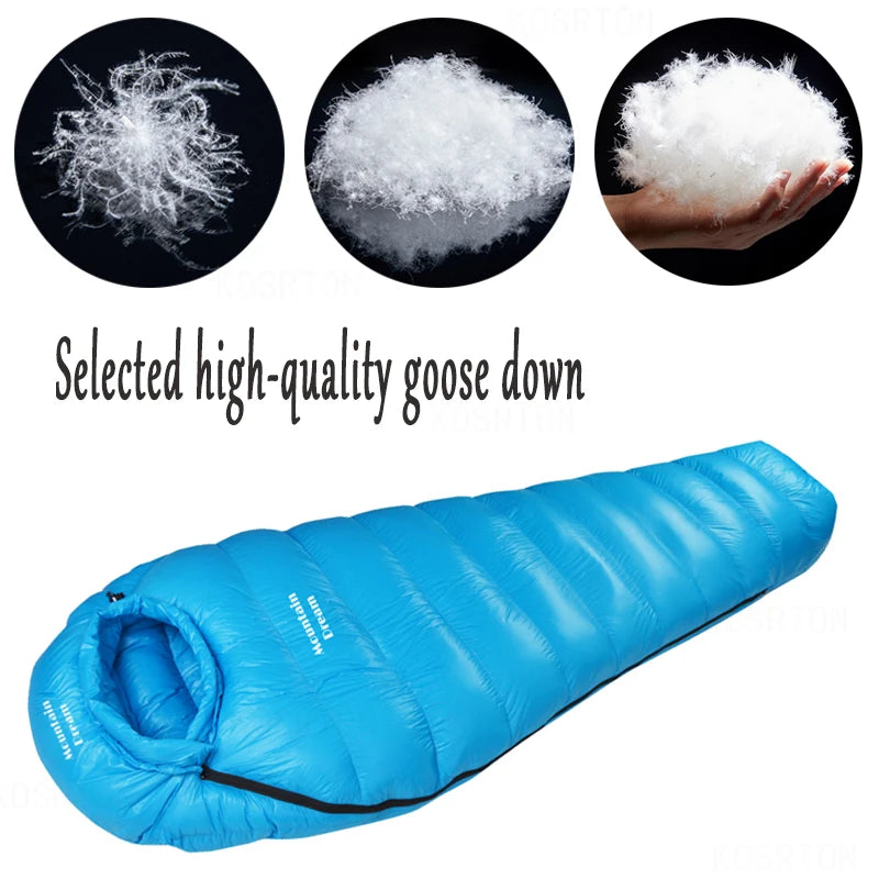 Winter Mummy Sleeping Bag – Goose Down Warmth