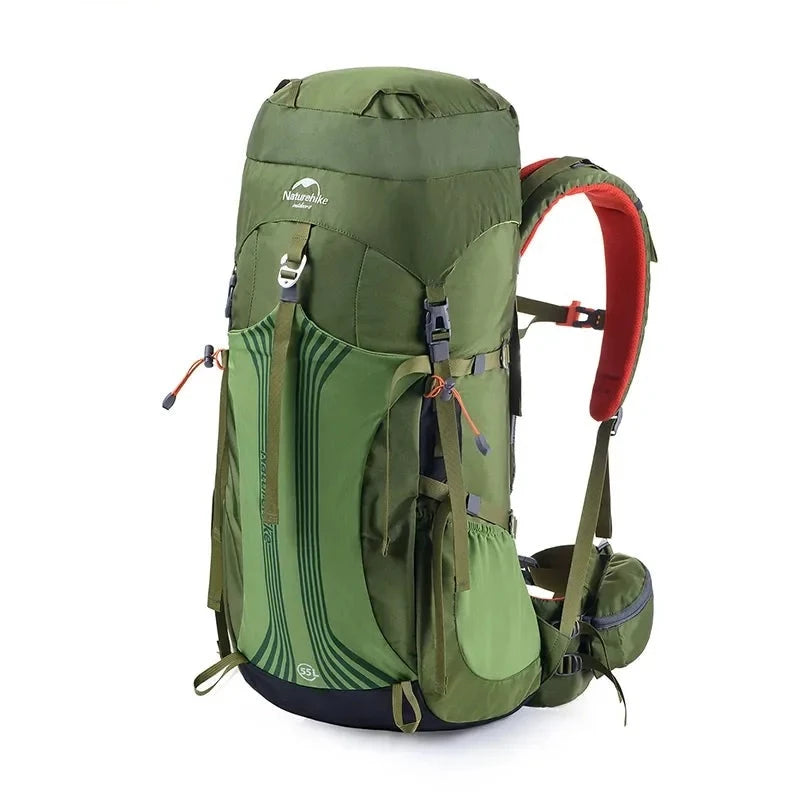 Explorer Rucksack 55L - Versatile Hiking Rucksack with Suspension System for Travel and Outdoor Adventures