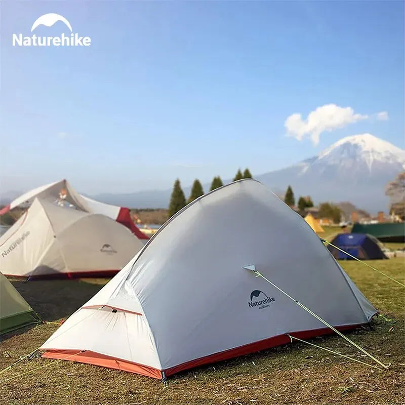 Tenda de acampamento ultraleve à prova d'água Naturehike CloudUp para 1 pessoa 