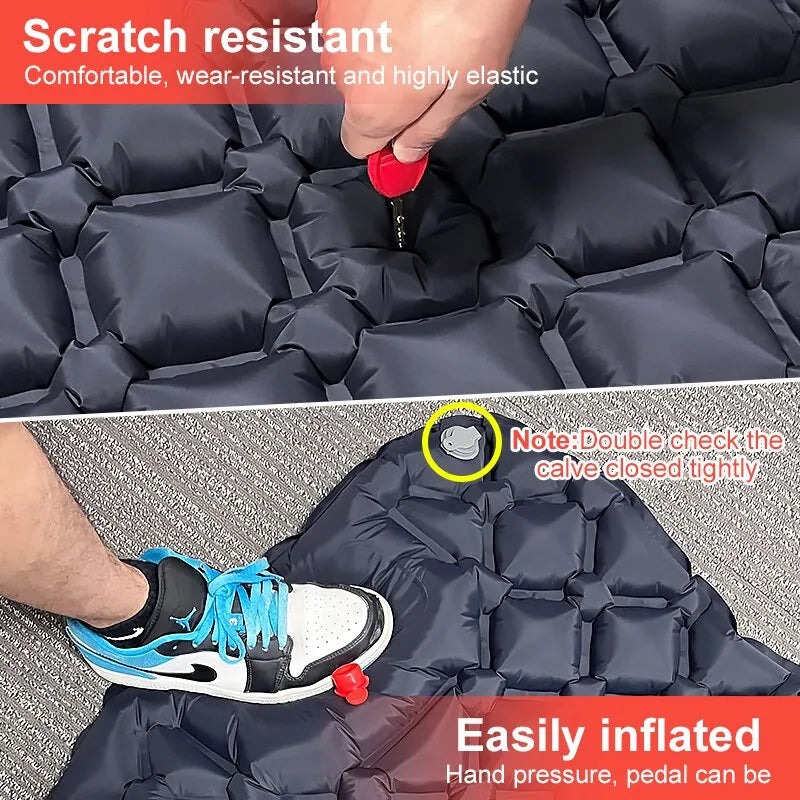 Camping Sleeping Pad Inflatable Mattress