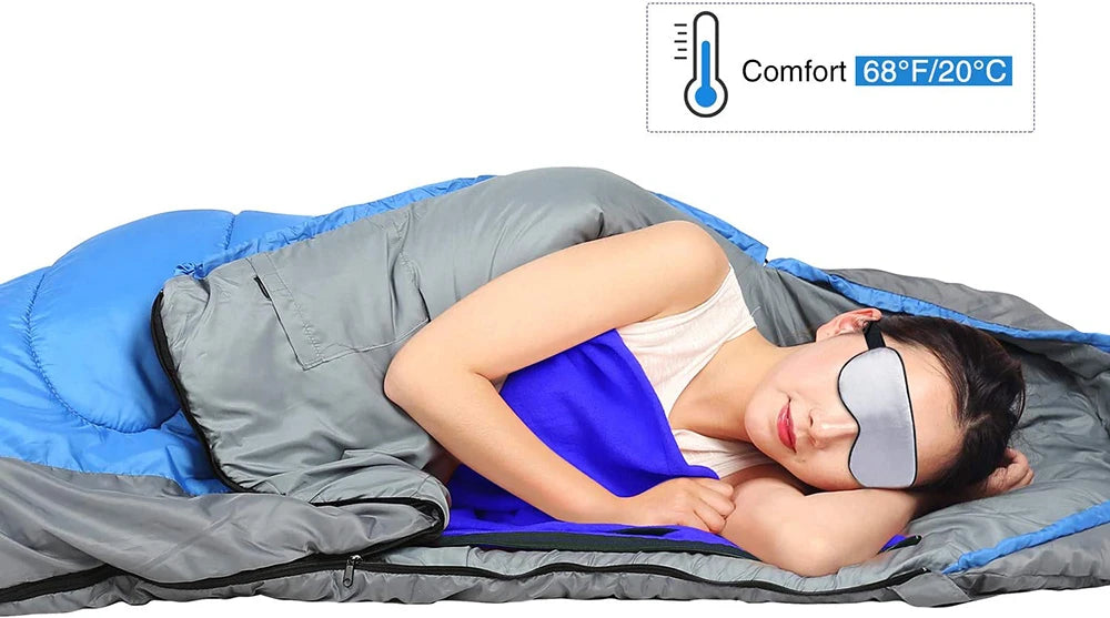 Ultra-Light Fleece Warm Sleeping Bag Liner