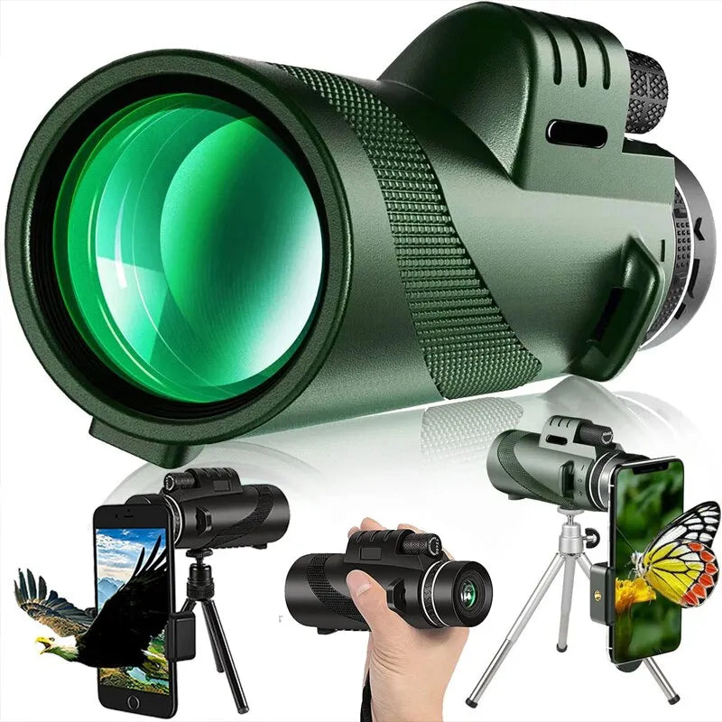 Night Vision Monocular - Smartphone Compatible High Resolution