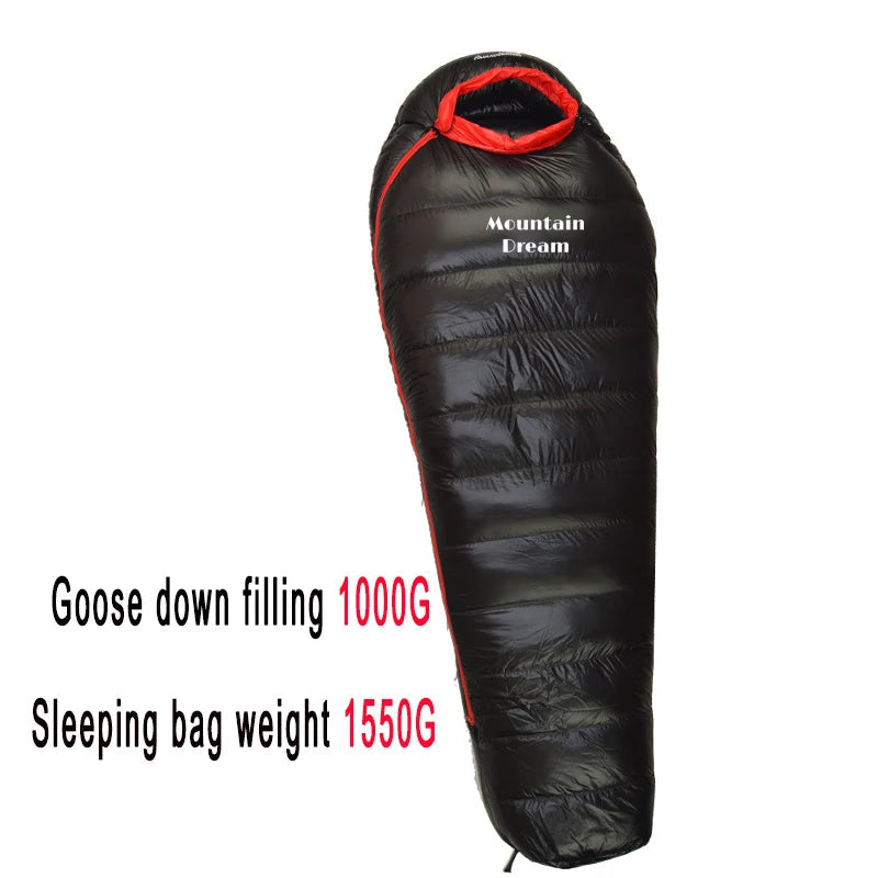 Winter Mummy Sleeping Bag – Goose Down Warmth