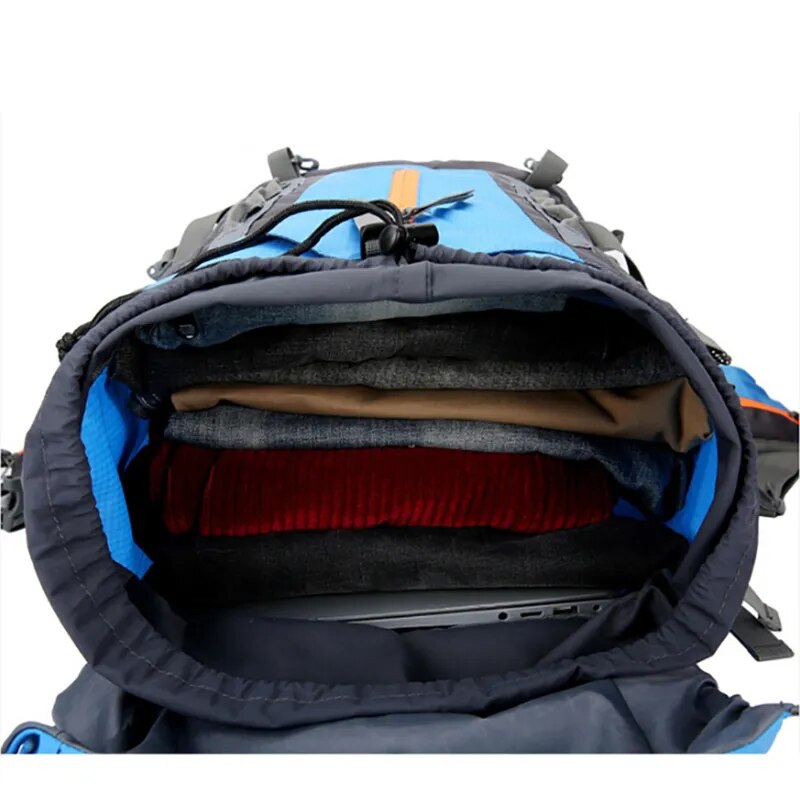 70L Camping Backpack Men's Travel Bag Climbing Rucksack Large Hiking S