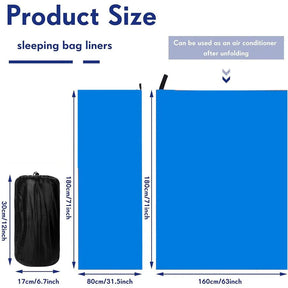 Ultra-Light Fleece Warm Sleeping Bag Liner