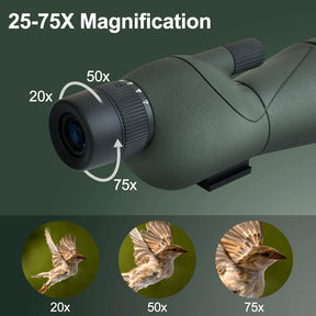 Poderoso escopo monocular à prova d'água com telescópio com zoom de tripé