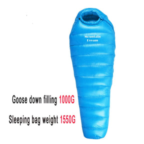 Winter Mummy Sleeping Bag – Goose Down Warmth