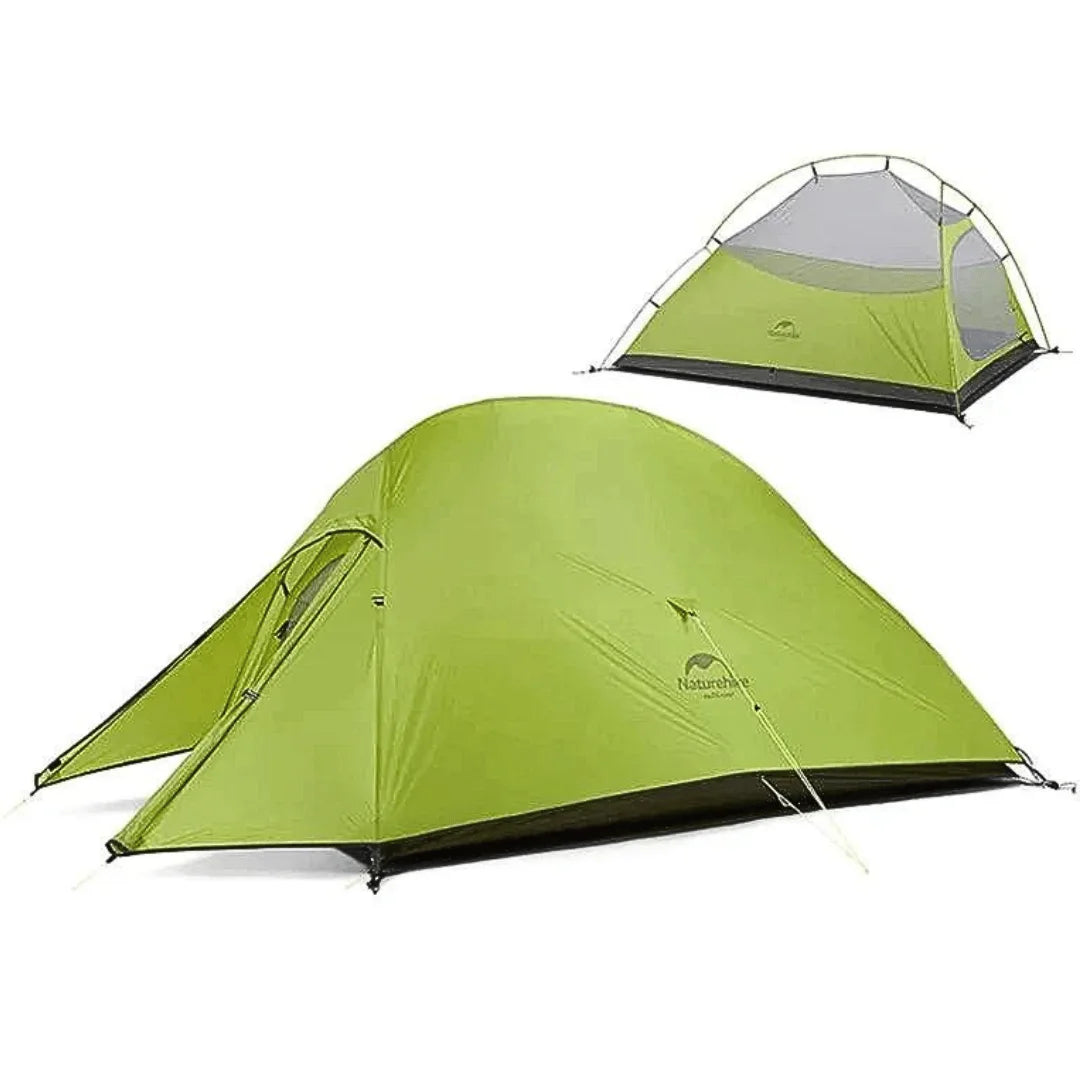 CloudUp Ultralight Waterproof Camping Tent for Outdoor Adventures - Grass Green