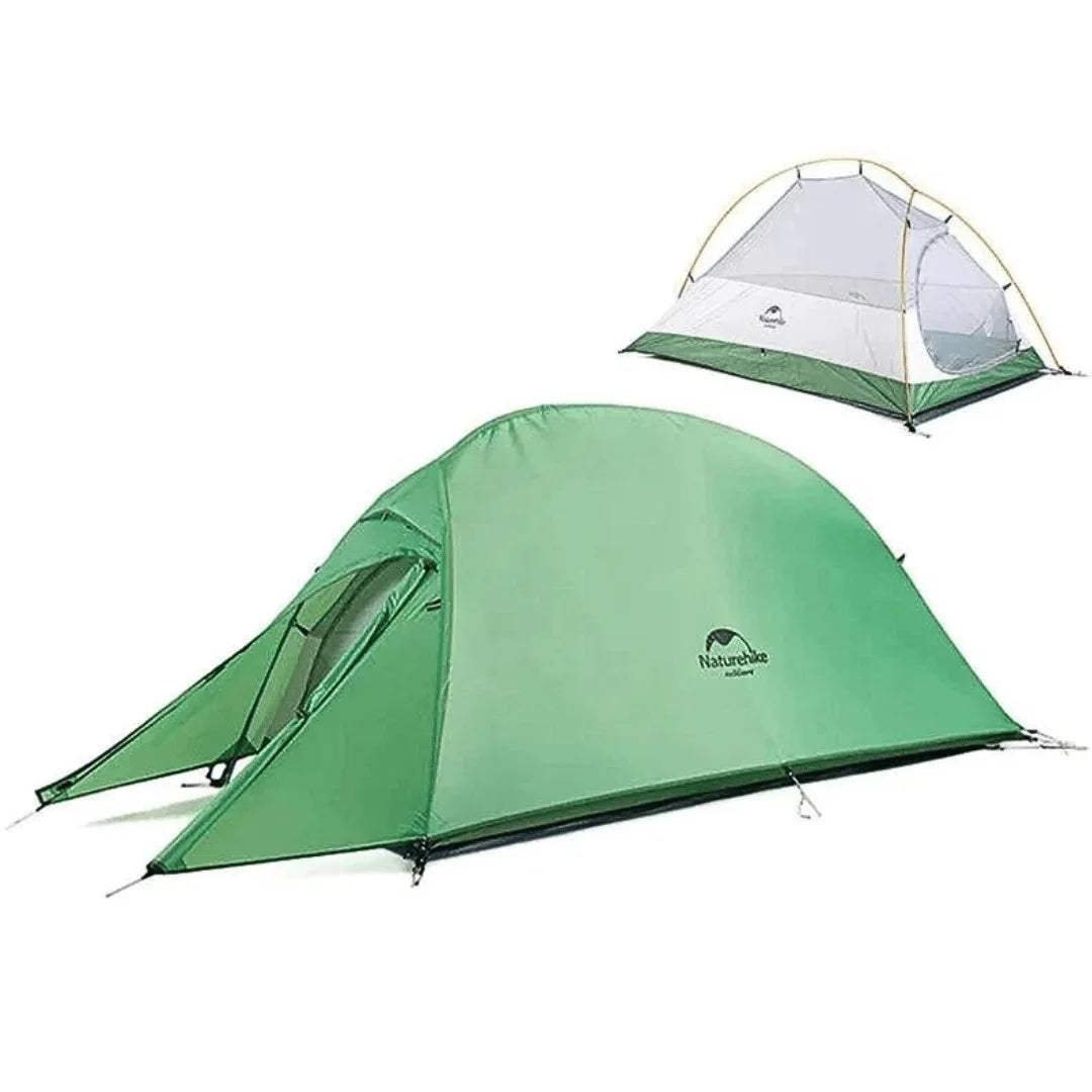 CloudUp Ultralight Waterproof Camping Tent for Outdoor Adventures -  Green