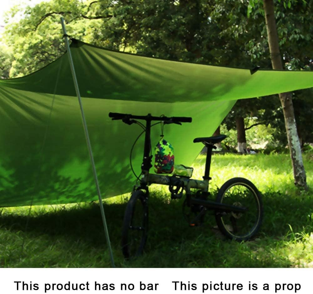 StormGuard 3Mx3M Camping Tarp: Waterproof & Windproof Shelter for Ulti🎪 All-in-One Camping Tarp Kit 🏕️ Equip yourself with everything you need: 4 aluminum wind-proof strips, 6 adjustable nylon ropes, and clips for easy setup. No extr